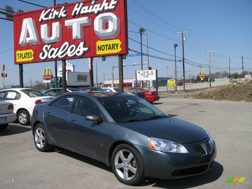 2006 G6 GTP Sedan - Stealth Gray Metallic / Ebony photo #1