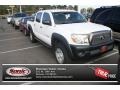 Super White 2009 Toyota Tacoma V6 Double Cab 4x4