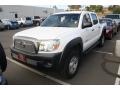 Super White - Tacoma V6 Double Cab 4x4 Photo No. 4