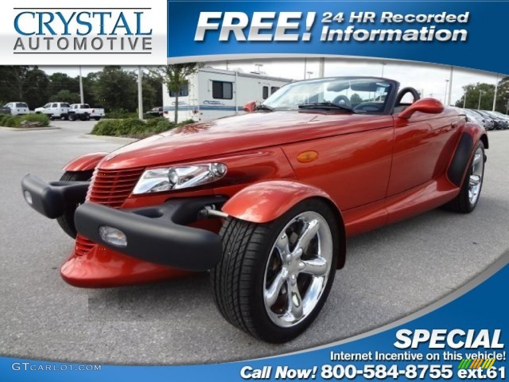 2001 Prowler Roadster - Prowler Orange / Agate photo #1