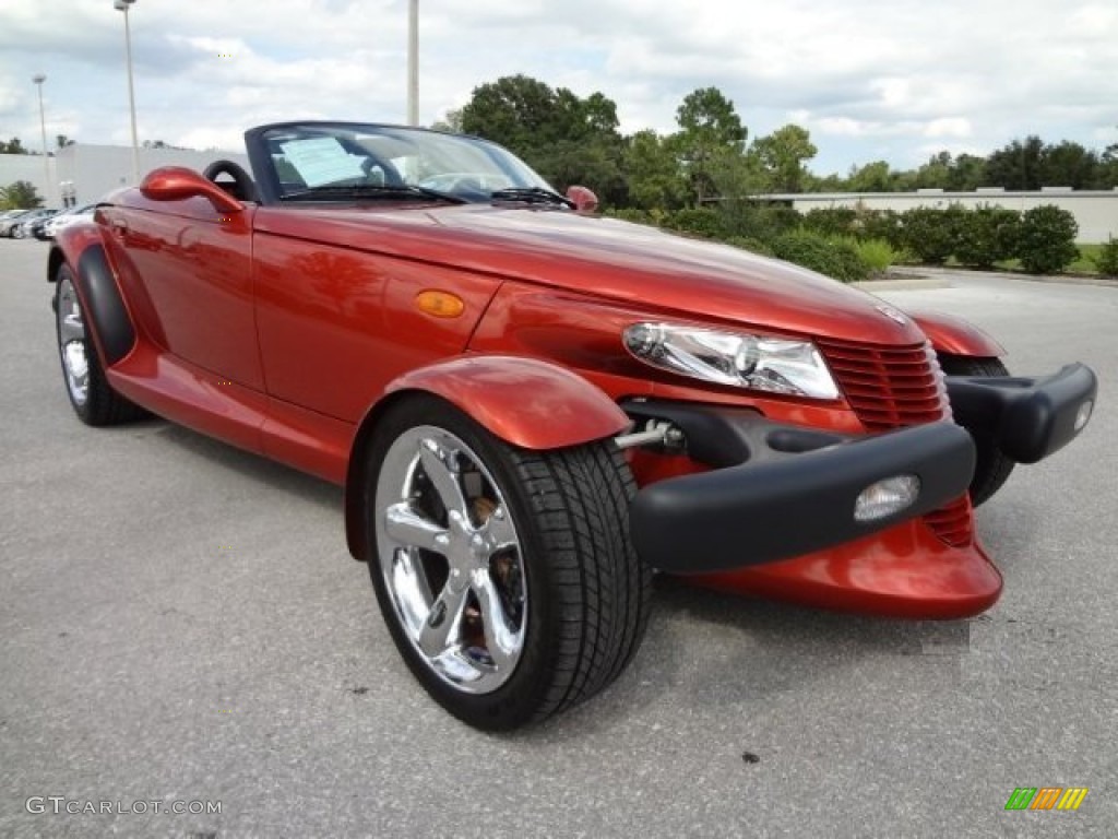 Prowler Orange 2001 Plymouth Prowler Roadster Exterior Photo #70734578