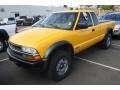 2003 Yellow Chevrolet S10 ZR2 Extended Cab 4x4  photo #4