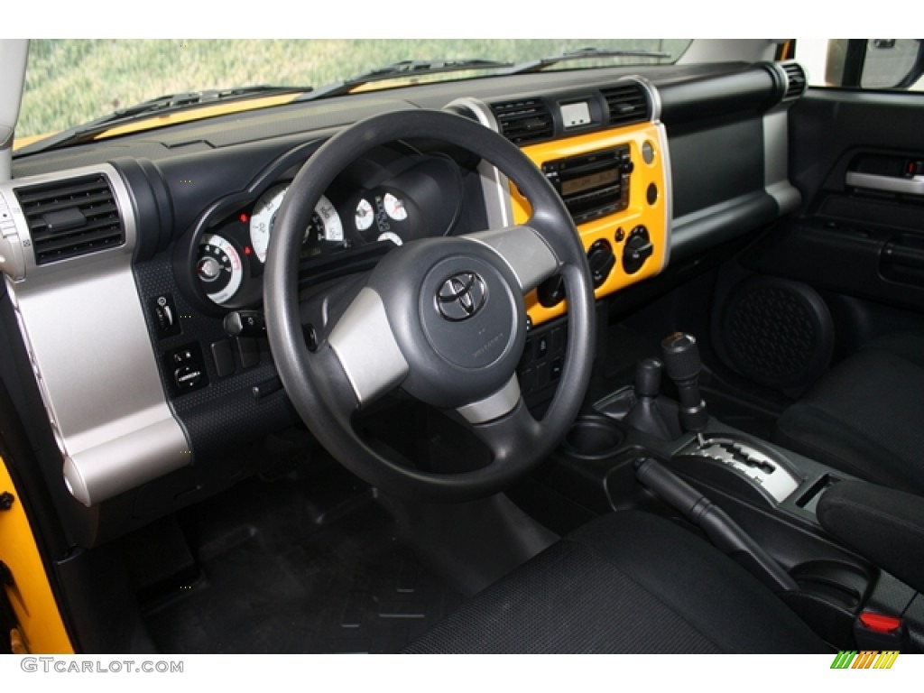 2007 Toyota FJ Cruiser 4WD Dark Charcoal Dashboard Photo #70735604