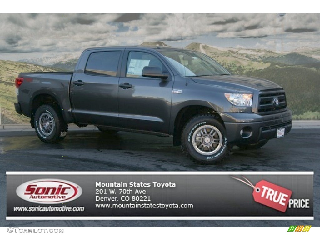 2012 Tundra TRD Rock Warrior CrewMax 4x4 - Magnetic Gray Metallic / Black photo #1