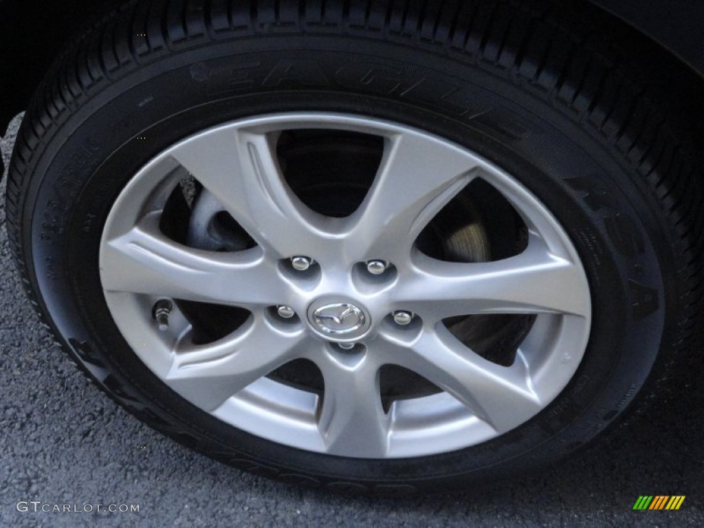 2007 CX-7 Grand Touring AWD - Brilliant Black / Black photo #45