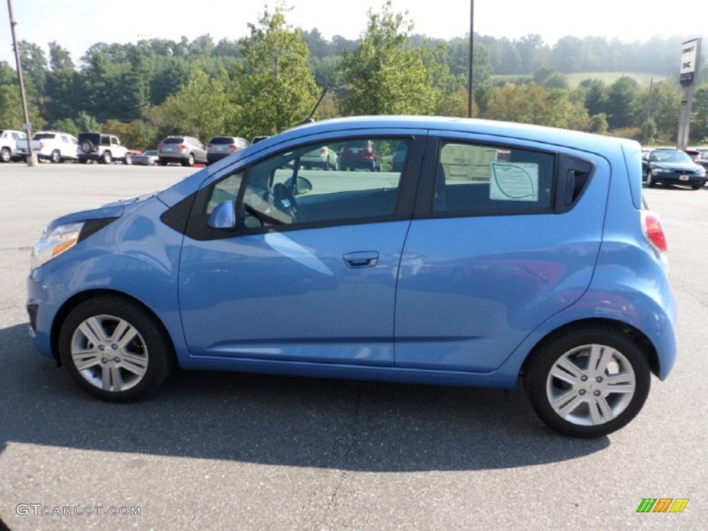 Denim (Blue) 2013 Chevrolet Spark LT Exterior Photo #70737983
