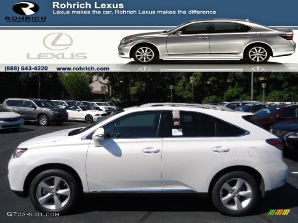 Starfire White Pearl Lexus RX