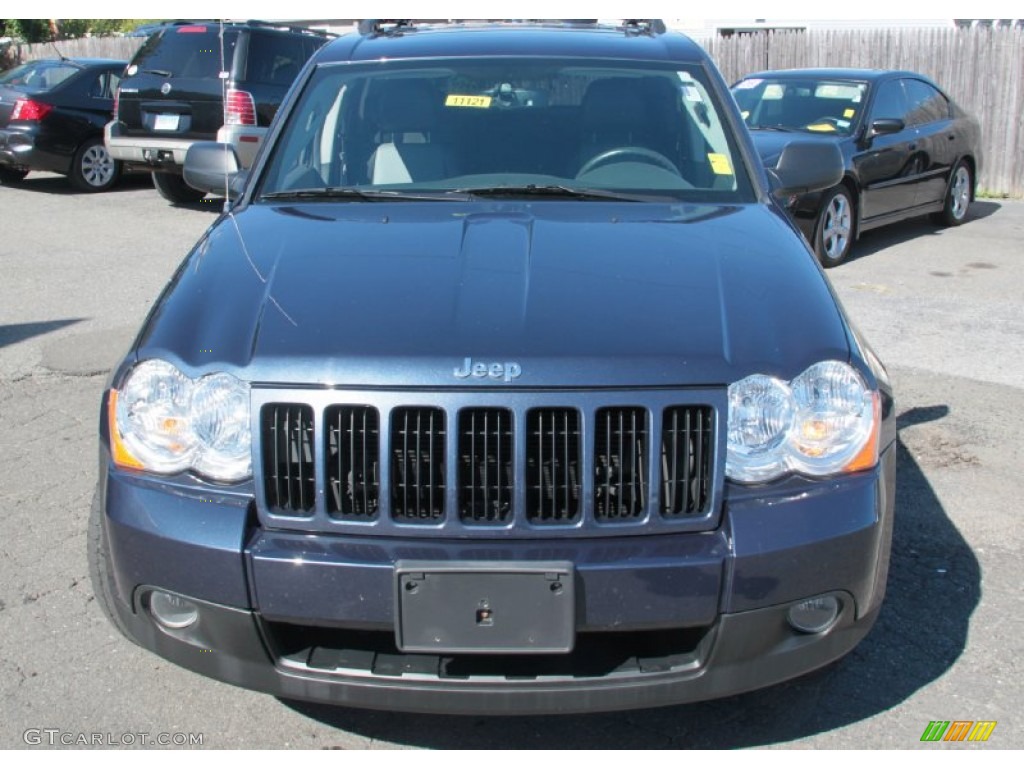 2008 Grand Cherokee Laredo 4x4 - Modern Blue Pearl / Dark Slate Gray photo #2