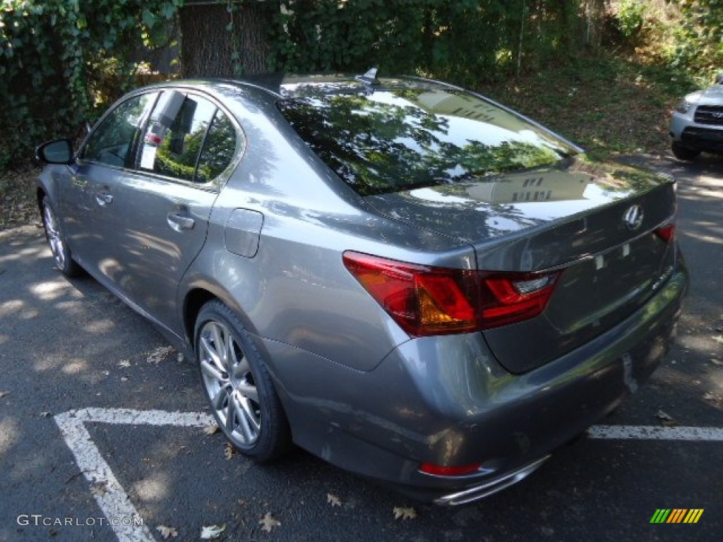 2013 GS 350 AWD - Nebula Gray Pearl / Black photo #2