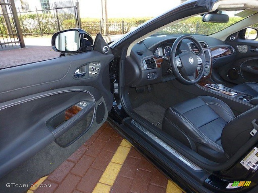 Warm Charcoal Interior 2010 Jaguar XK XKR Convertible Photo #70739249