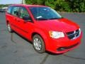 2013 Redline 2 Coat Pearl Dodge Grand Caravan American Value Package  photo #1