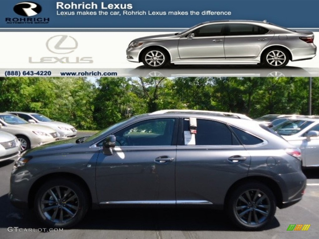 2013 Nebula Gray Pearl Lexus Rx 350 F Sport Awd 70687435