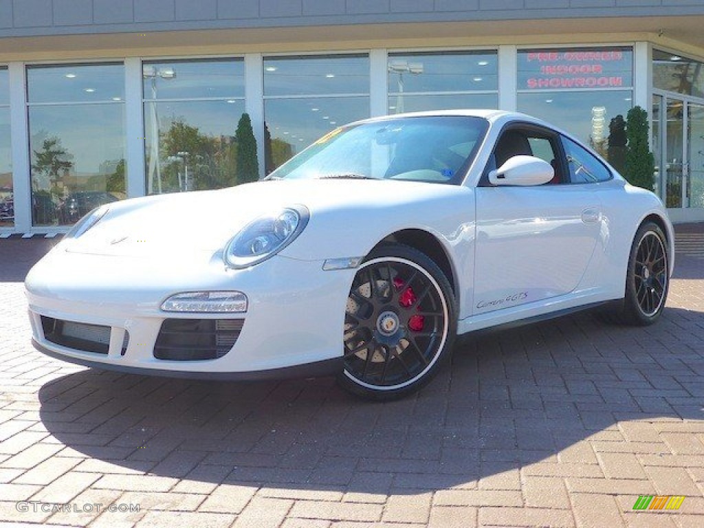 2012 911 Carrera 4 GTS Coupe - Carrara White / Black Leather w/Alcantara photo #1