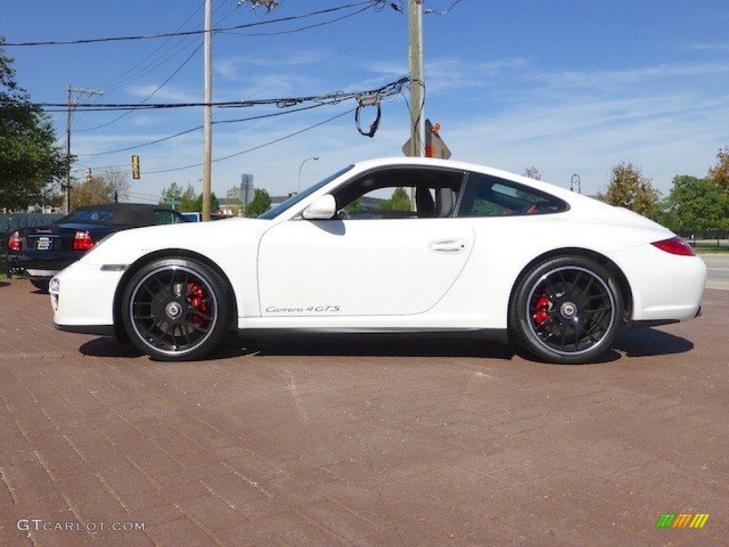 2012 911 Carrera 4 GTS Coupe - Carrara White / Black Leather w/Alcantara photo #3