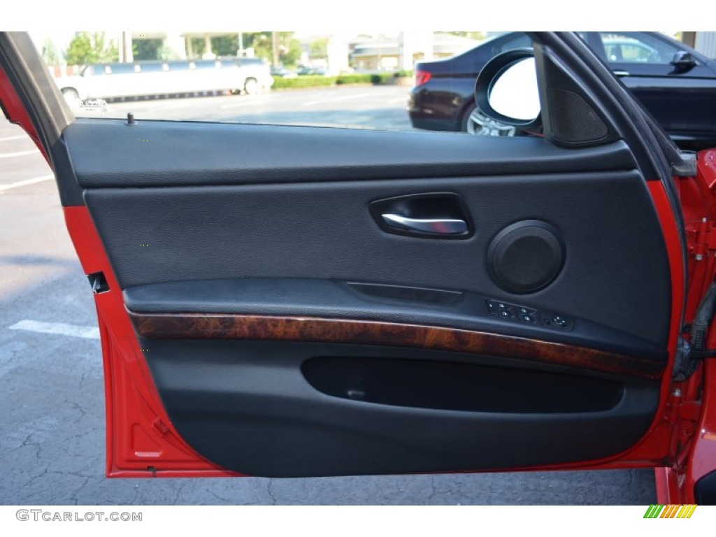 2006 3 Series 325i Sedan - Electric Red / Black photo #17