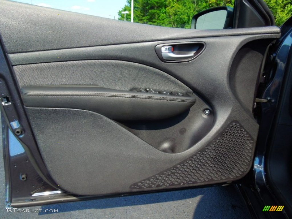 2013 Dodge Dart SXT Black Door Panel Photo #70740887