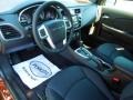 Black 2013 Chrysler 200 Touring Sedan Interior Color