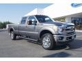 Sterling Grey Metallic 2012 Ford F350 Super Duty Lariat Crew Cab 4x4 Exterior