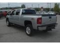 2012 Silver Ice Metallic Chevrolet Silverado 2500HD LTZ Crew Cab 4x4  photo #37