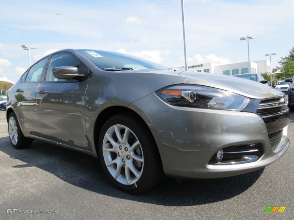 2013 Dart Rallye - Tungsten Metallic / Diesel Gray photo #4