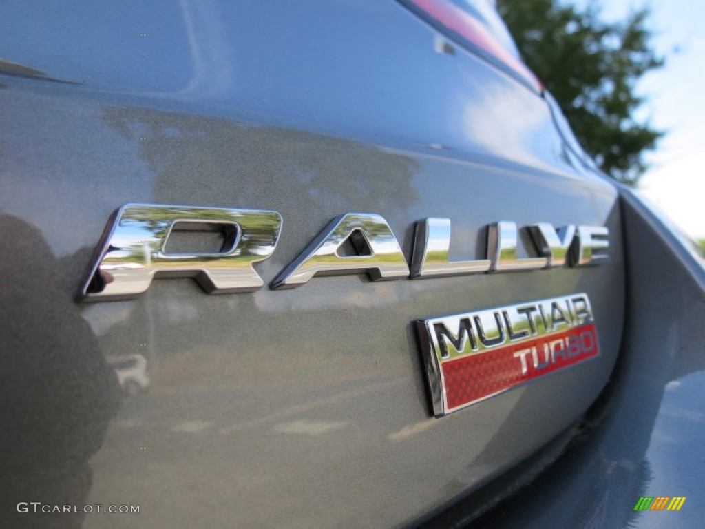 2013 Dart Rallye - Tungsten Metallic / Diesel Gray photo #8