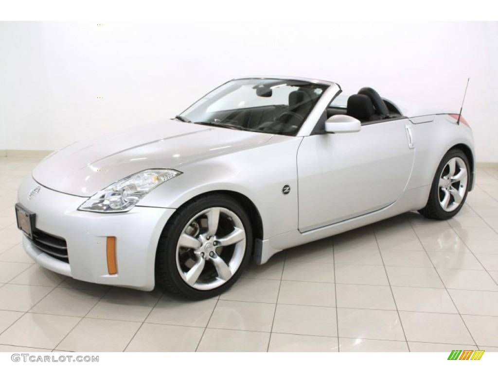 Silver Alloy Metallic 2006 Nissan 350Z Enthusiast Roadster Exterior Photo #70744397