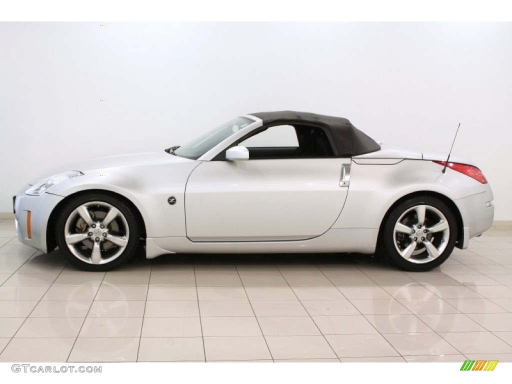Silver Alloy Metallic 2006 Nissan 350Z Enthusiast Roadster Exterior Photo #70744409