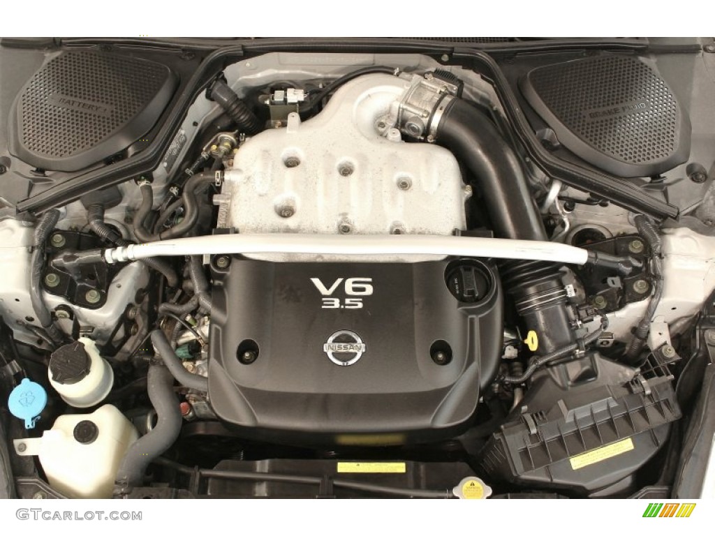2006 Nissan 350Z Enthusiast Roadster Engine Photos