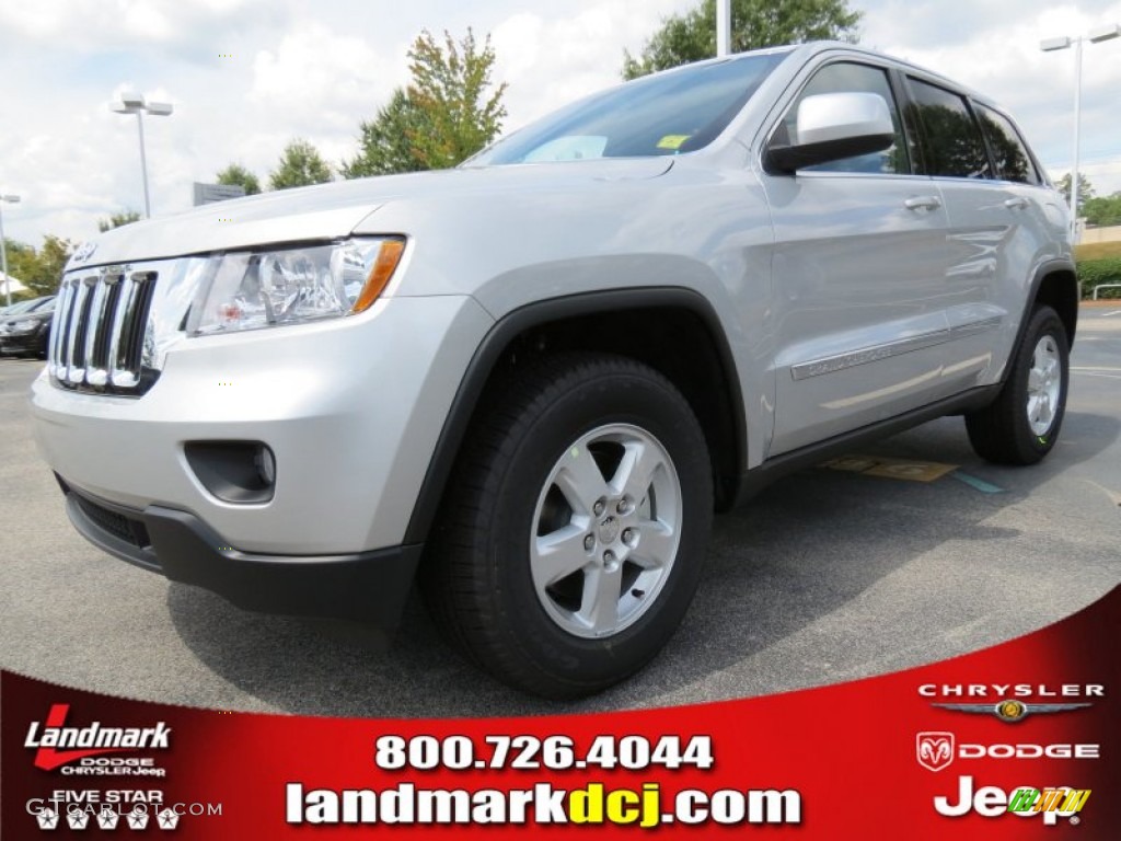 2013 Grand Cherokee Laredo - Bright Silver Metallic / Black photo #1