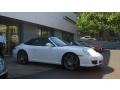 2009 Carrara White Porsche 911 Carrera Cabriolet  photo #1