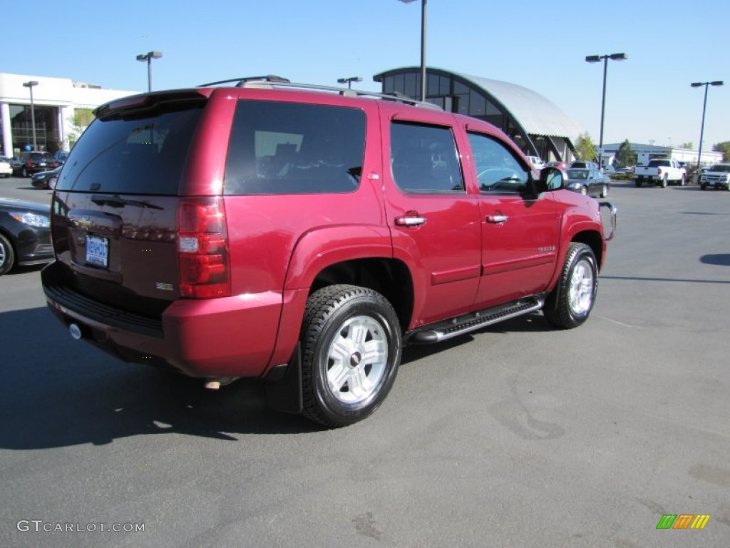 2007 Tahoe Z71 4x4 - Sport Red Metallic / Ebony photo #5