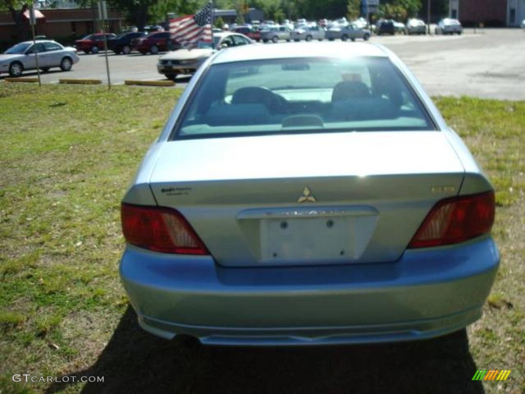 2003 Galant ES - Chrome Blue Pearl / Gray photo #4
