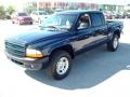 2003 Patriot Blue Pearl Dodge Dakota Sport Quad Cab 4x4  photo #9