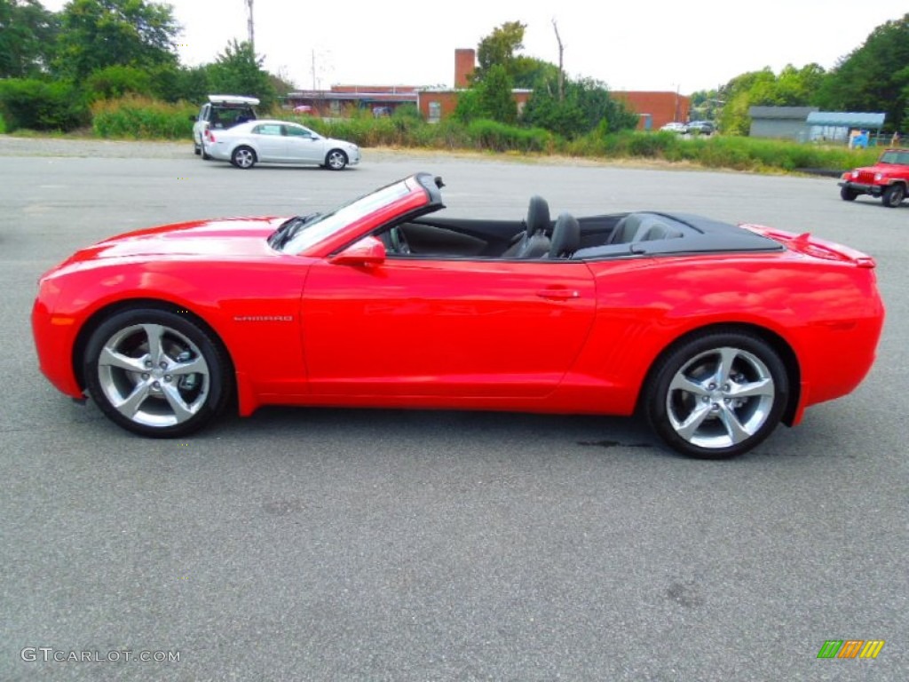 Victory Red 2013 Chevrolet Camaro LT/RS Convertible Exterior Photo #70750139