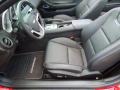 Black 2013 Chevrolet Camaro LT/RS Convertible Interior Color