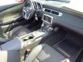 Black 2013 Chevrolet Camaro LT/RS Convertible Interior Color
