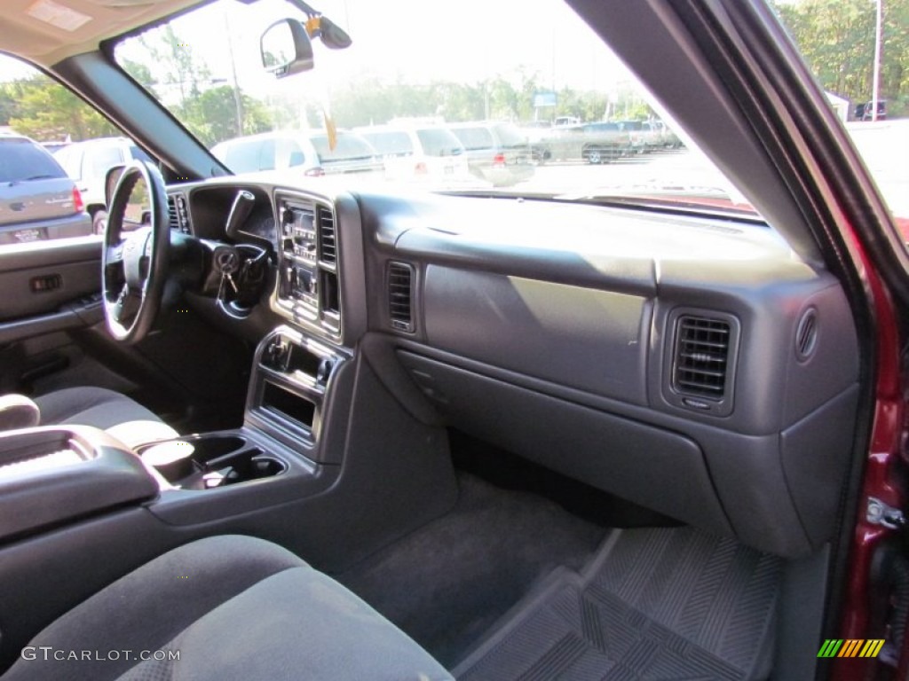 2005 Silverado 1500 LS Crew Cab 4x4 - Victory Red / Dark Charcoal photo #29