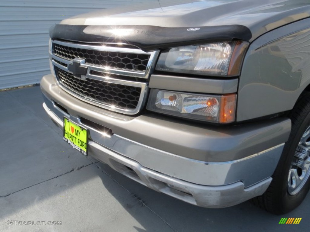 2006 Silverado 1500 LT Extended Cab - Graystone Metallic / Dark Charcoal photo #9