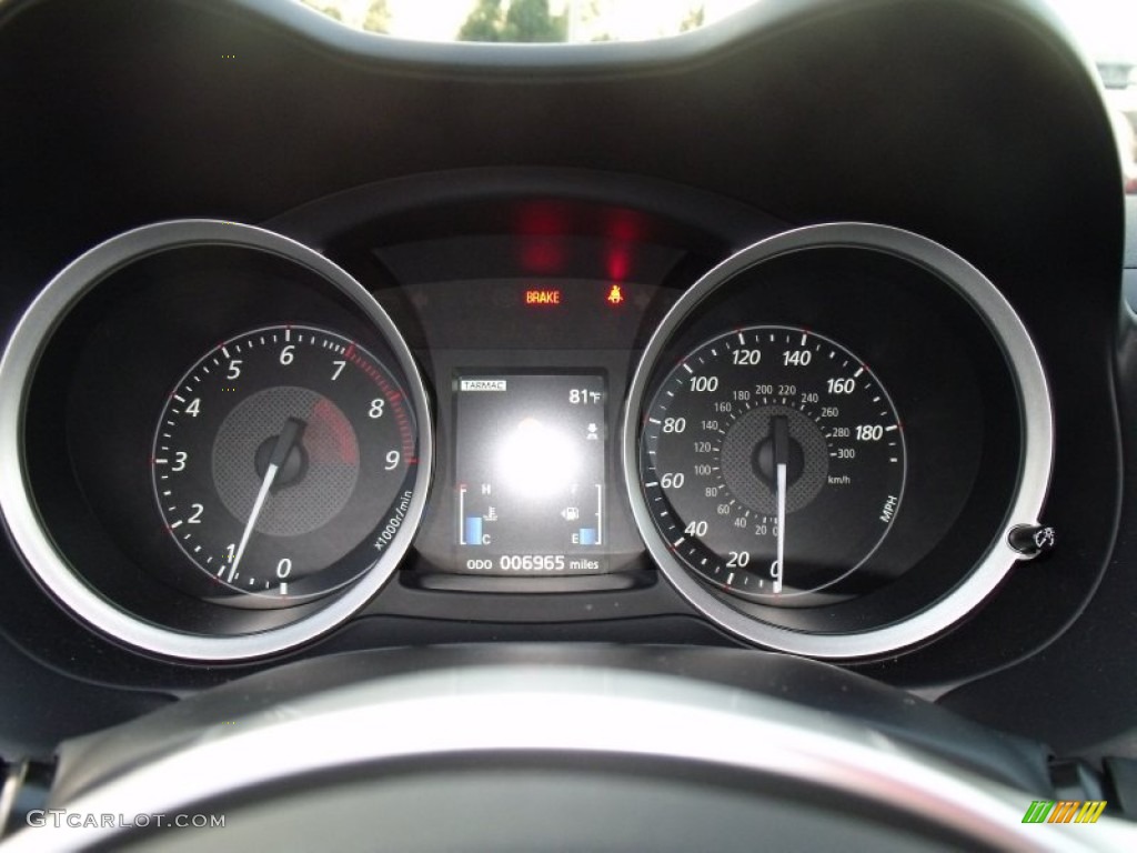 2011 Mitsubishi Lancer Evolution GSR Gauges Photos