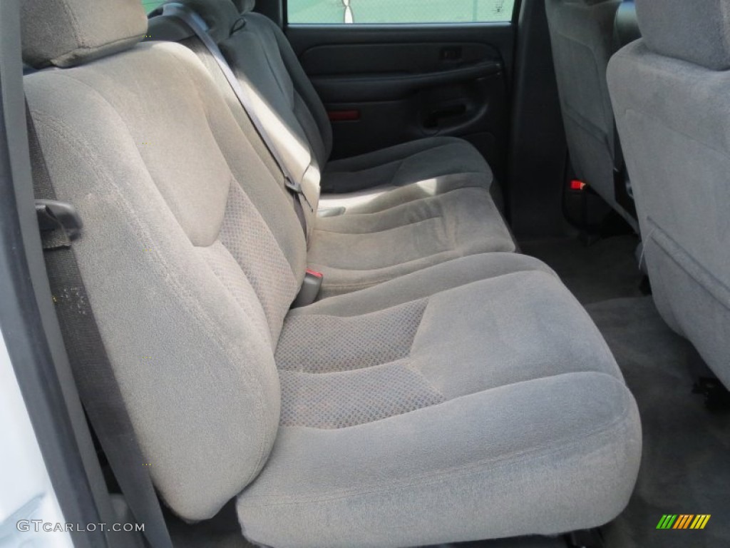 2005 Silverado 1500 LS Crew Cab - Summit White / Medium Gray photo #28