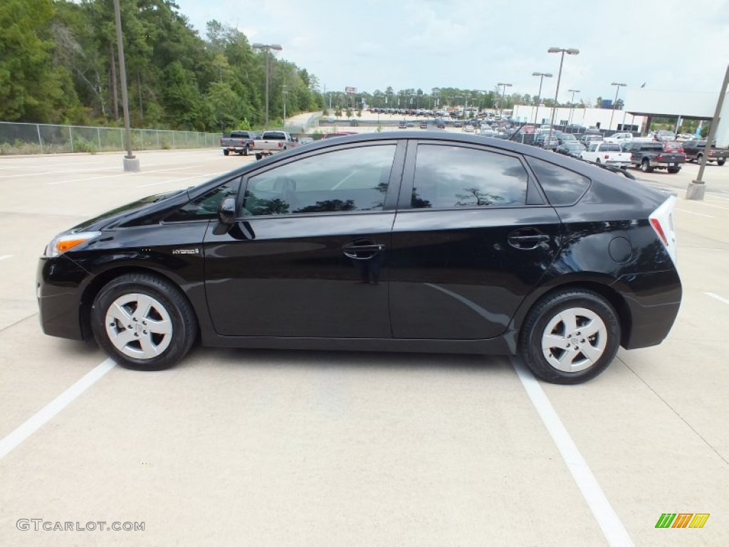 2010 Prius Hybrid II - Black / Misty Gray photo #9