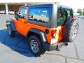 2013 Crush Orange Jeep Wrangler Rubicon 4x4  photo #5
