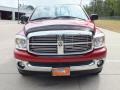 2008 Inferno Red Crystal Pearl Dodge Ram 1500 Lone Star Edition Quad Cab  photo #10