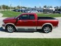 2010 Inferno Red Crystal Pearl Dodge Ram 1500 Big Horn Quad Cab 4x4  photo #6