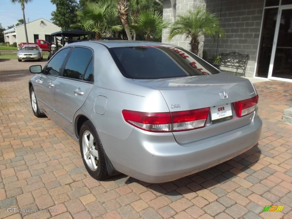 2003 Accord EX Sedan - Satin Silver Metallic / Black photo #3