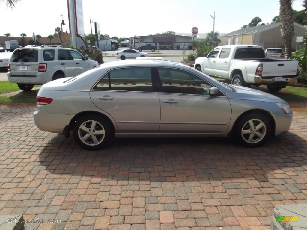 2003 Accord EX Sedan - Satin Silver Metallic / Black photo #6