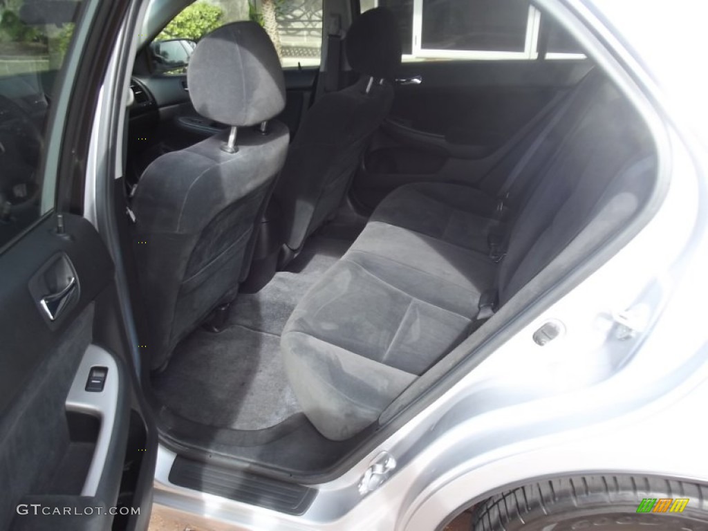 2003 Accord EX Sedan - Satin Silver Metallic / Black photo #10
