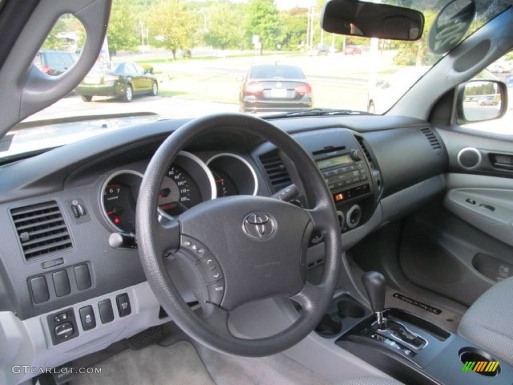 Graphite Interior 2010 Toyota Tacoma V6 Access Cab 4x4 Photo