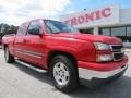 2006 Victory Red Chevrolet Silverado 1500 LT Extended Cab  photo #1