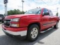 2006 Victory Red Chevrolet Silverado 1500 LT Extended Cab  photo #3